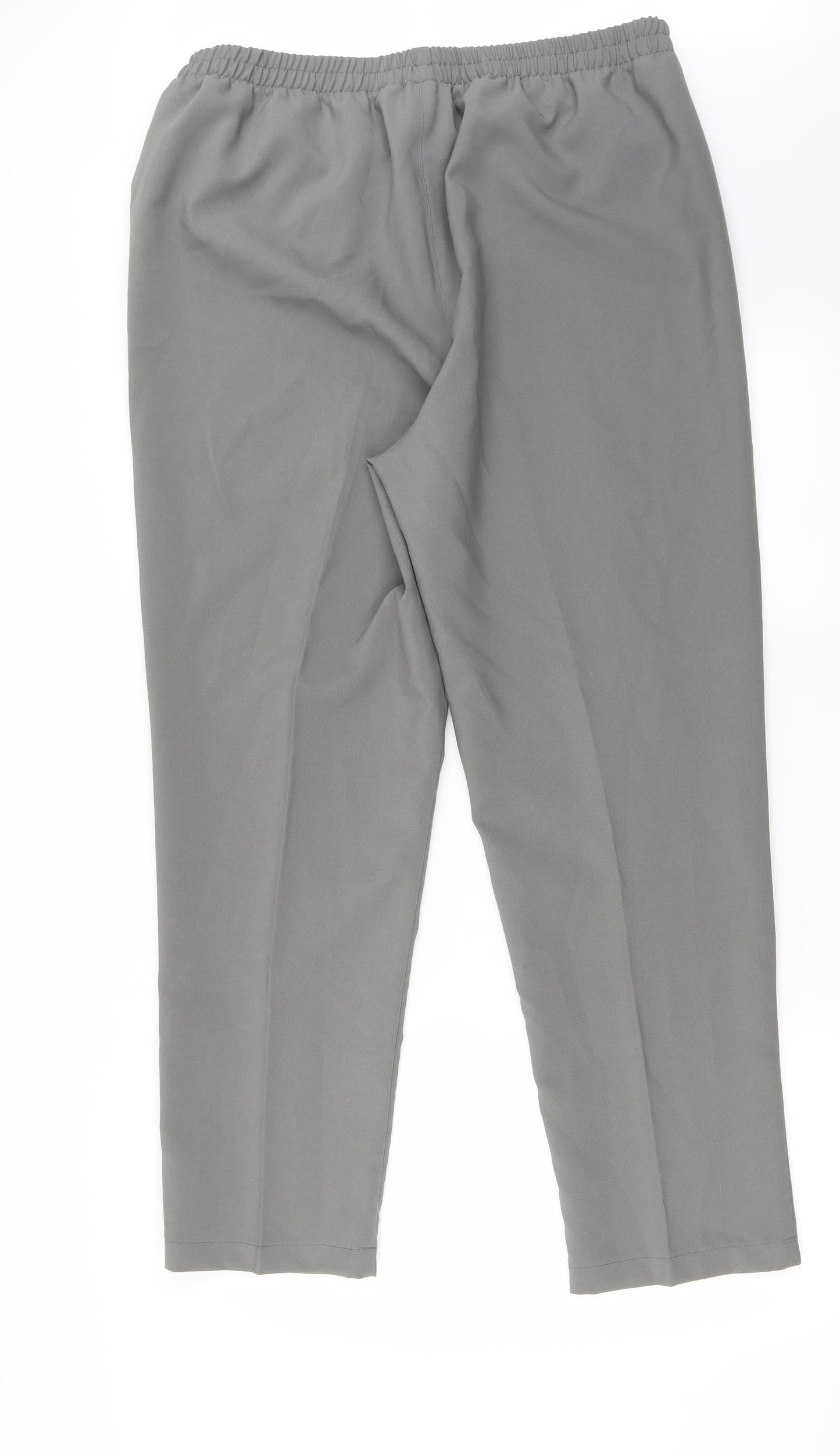 Preworn Womens Grey   Trousers  Size 22 L20 in