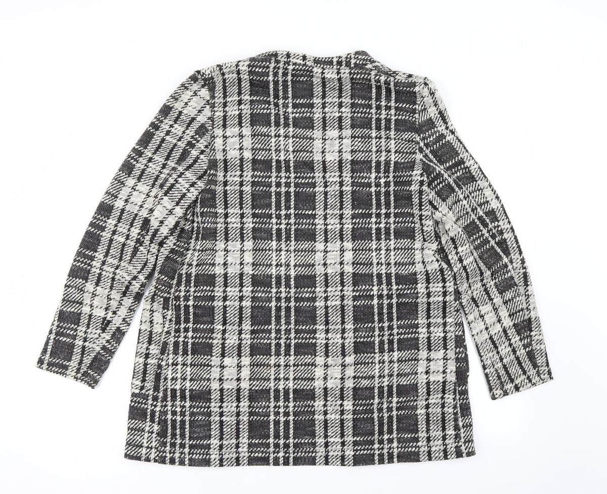 New Look Womens Grey   Jacket Coat Size 12