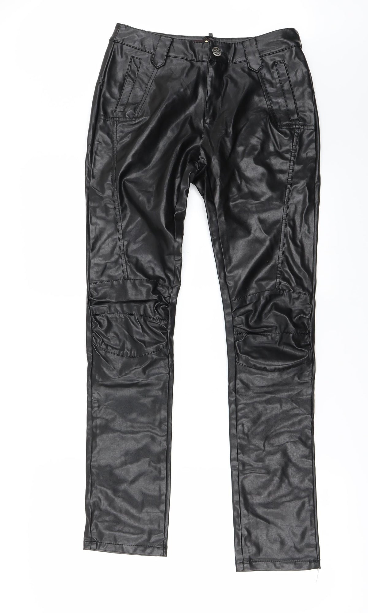 Preworn Womens Black   Trousers  Size M L30 in