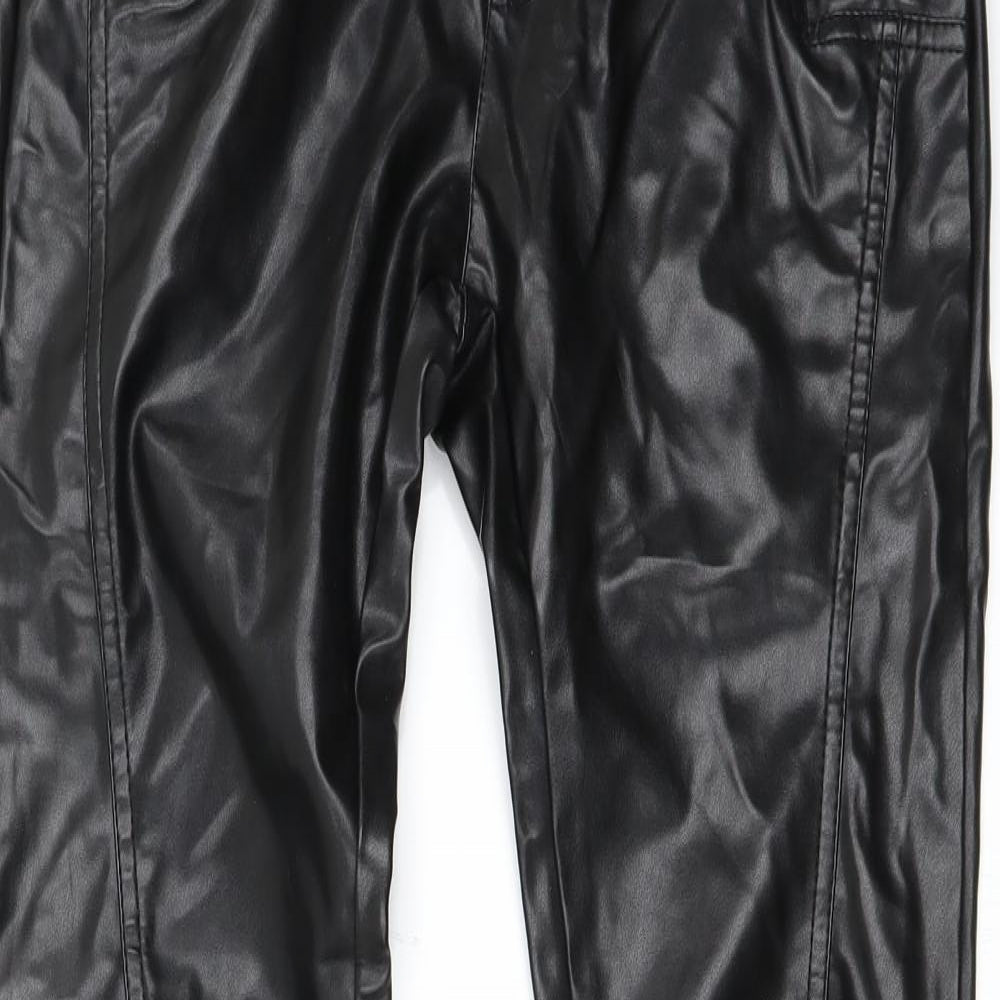 Preworn Womens Black   Trousers  Size M L30 in