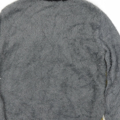 Brand and care label for Klass women’s grey jumper, size XL