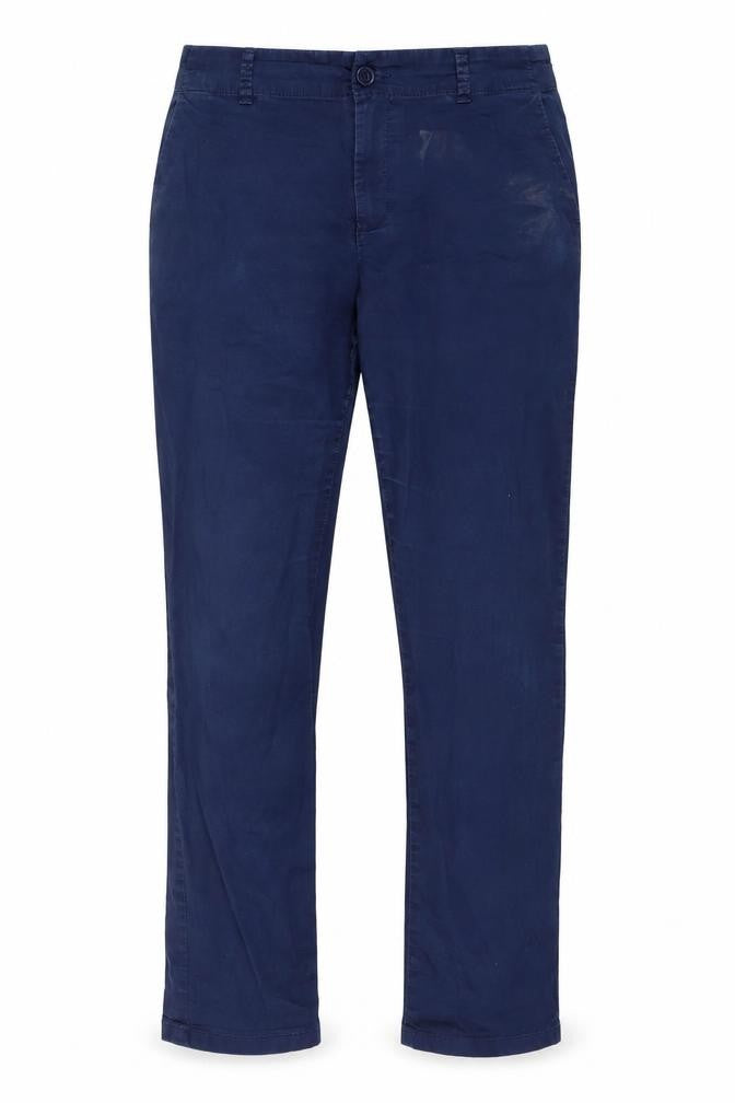 H&M Womens Blue   Trousers  Size 10 L26 in
