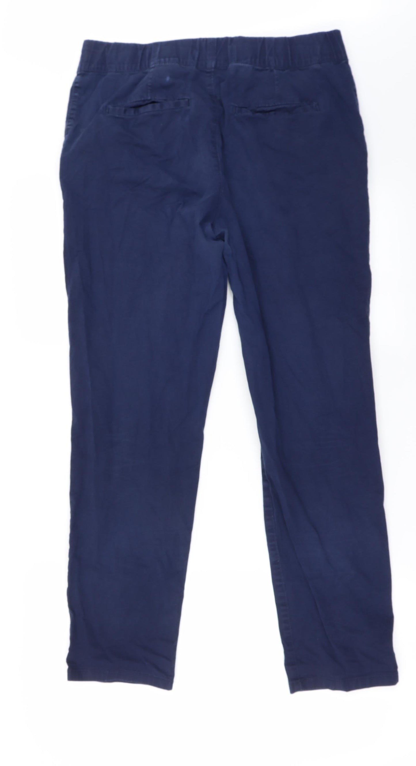 H&M Womens Blue   Trousers  Size 10 L26 in