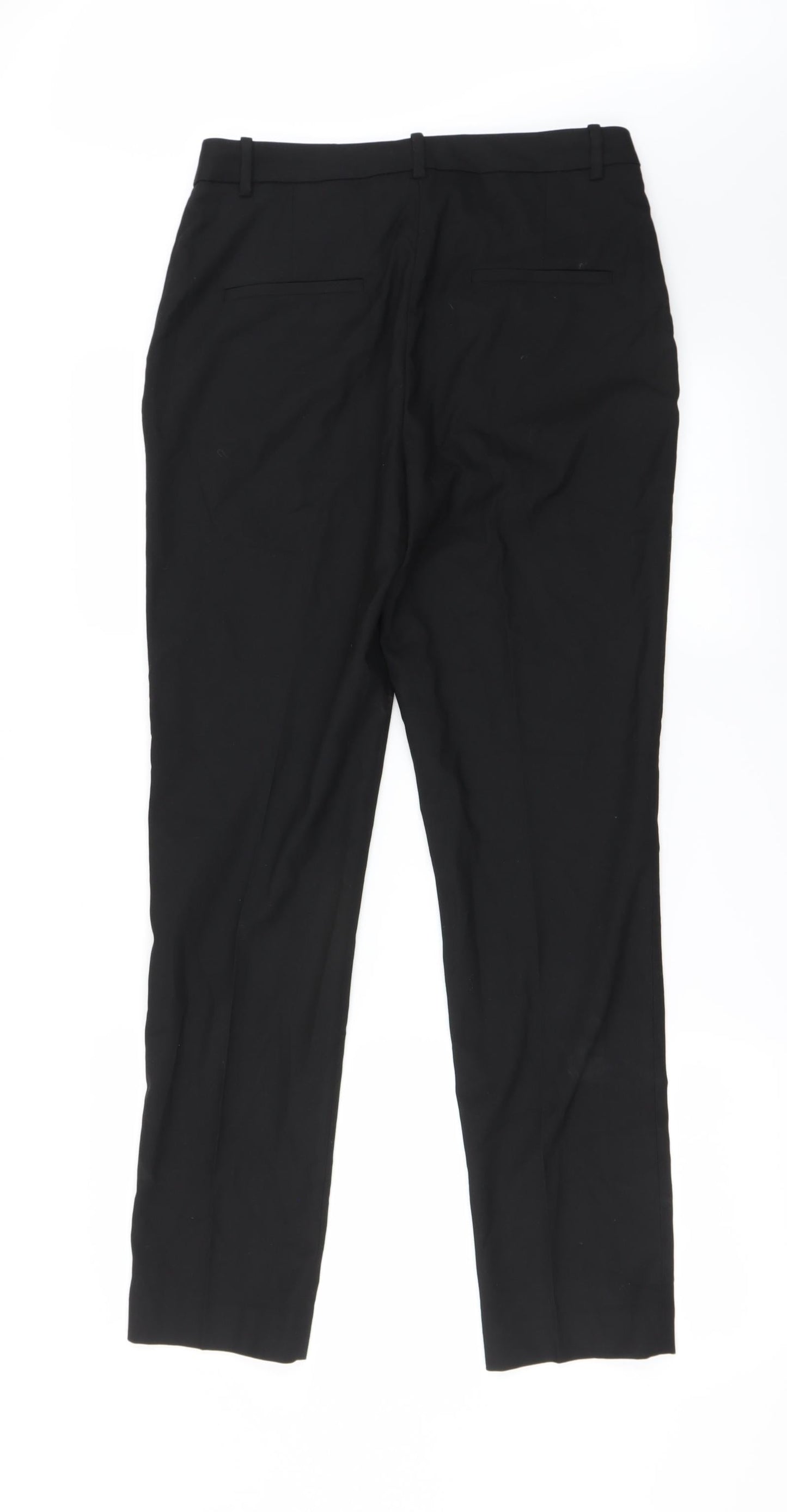 H&M Womens Black   Trousers  Size 10 L26 in