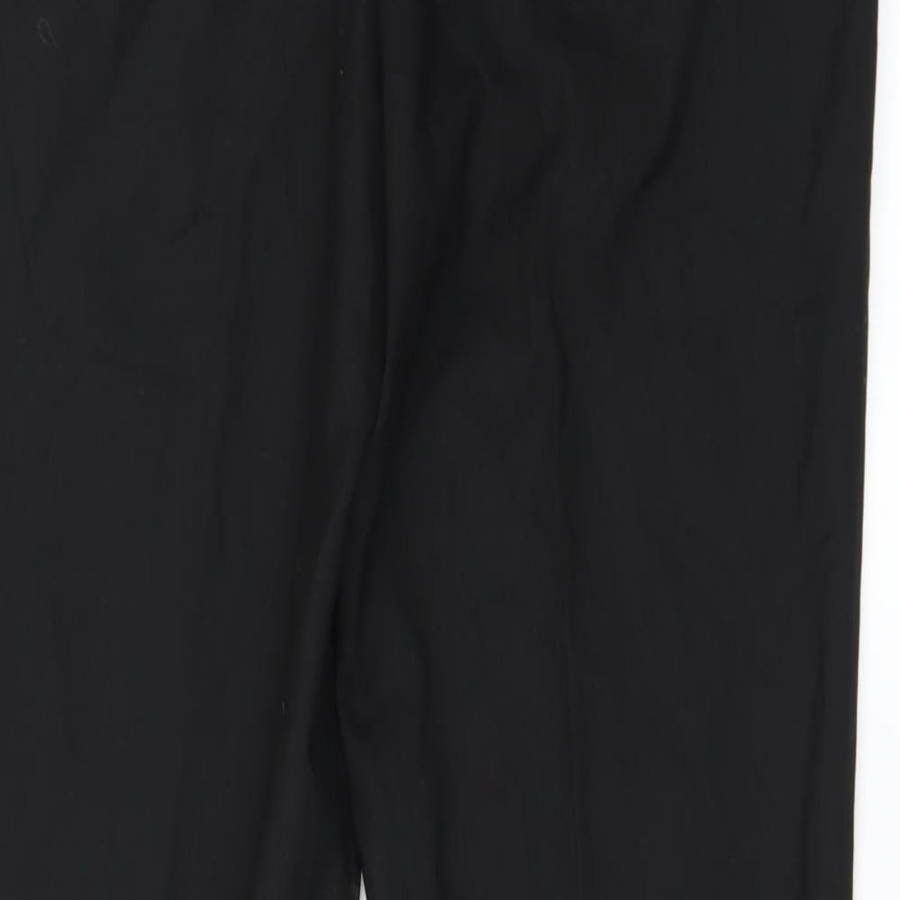 H&M Womens Black   Trousers  Size 10 L26 in
