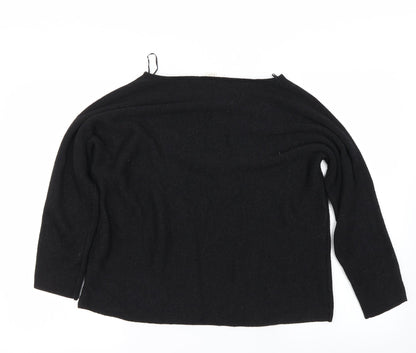 Back view of H&M women’s black jumper, size S