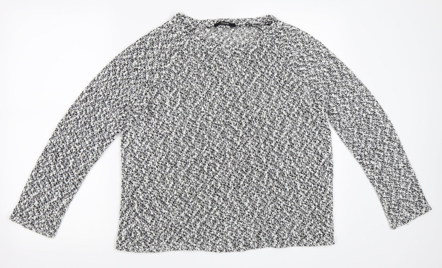George Womens White   Pullover Jumper Size 18