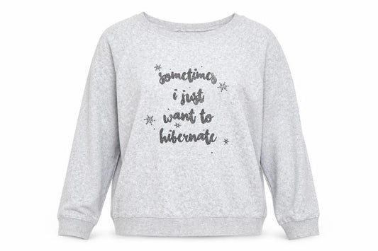 Matalan Womens Grey   Pullover Sweatshirt Size S  - Lounge wear