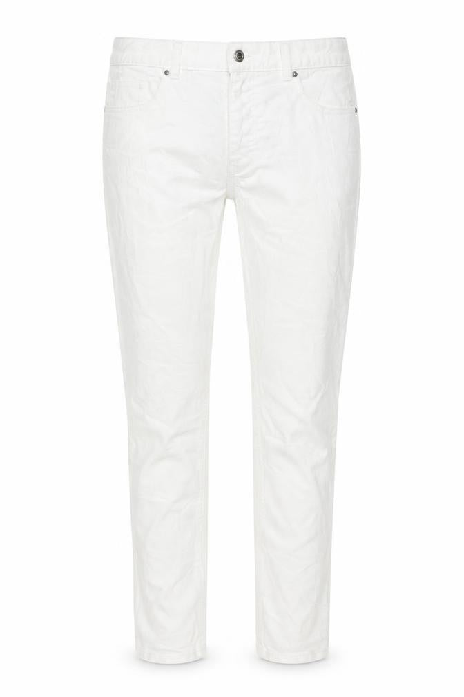 H&M Womens White  Denim Skinny Jeans Size 32 L30 in