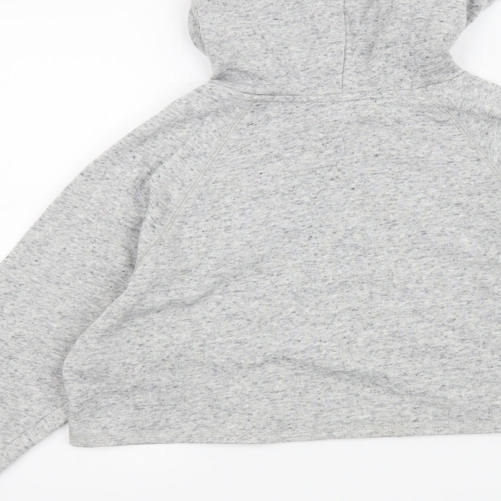 H&M Womens Grey   Pullover Hoodie Size S