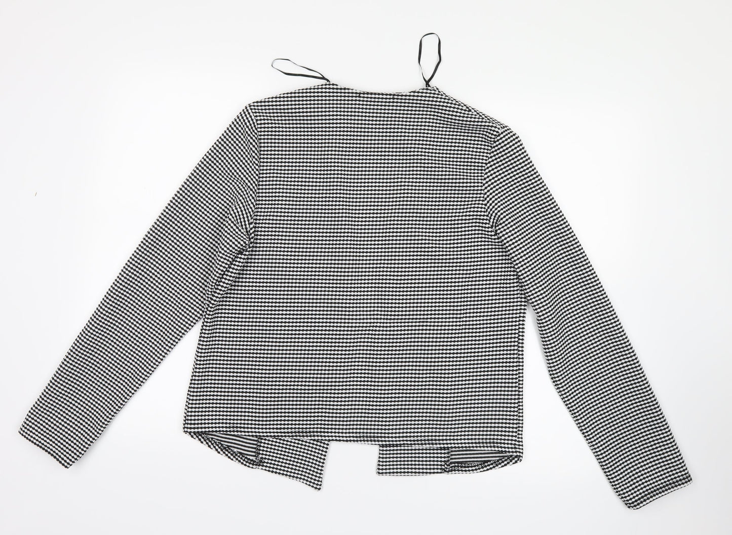 Select Womens White Geometric  Jacket  Size 14