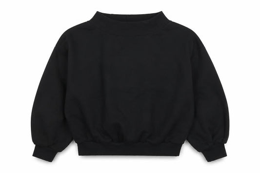 Boohoo Womens Black   Pullover Sweatshirt Size 10