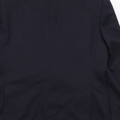Brand and care label for Westbrook women’s blue jacket suit jacket, size UK 40