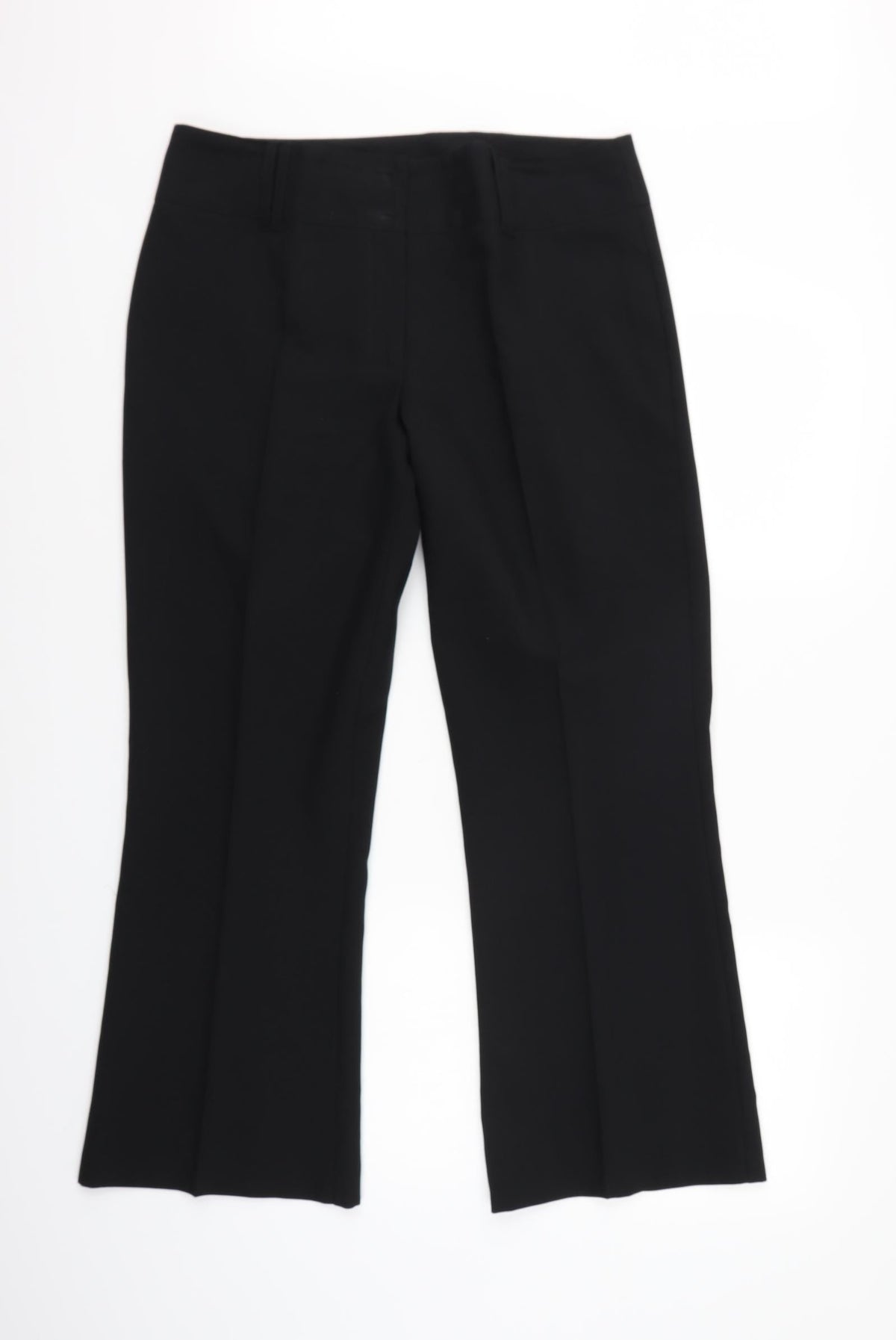 Papaya Womens Black   Trousers  Size 14 L27 in