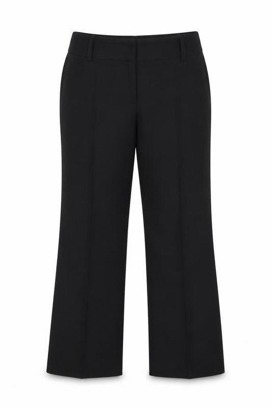 Papaya Womens Black   Trousers  Size 14 L27 in
