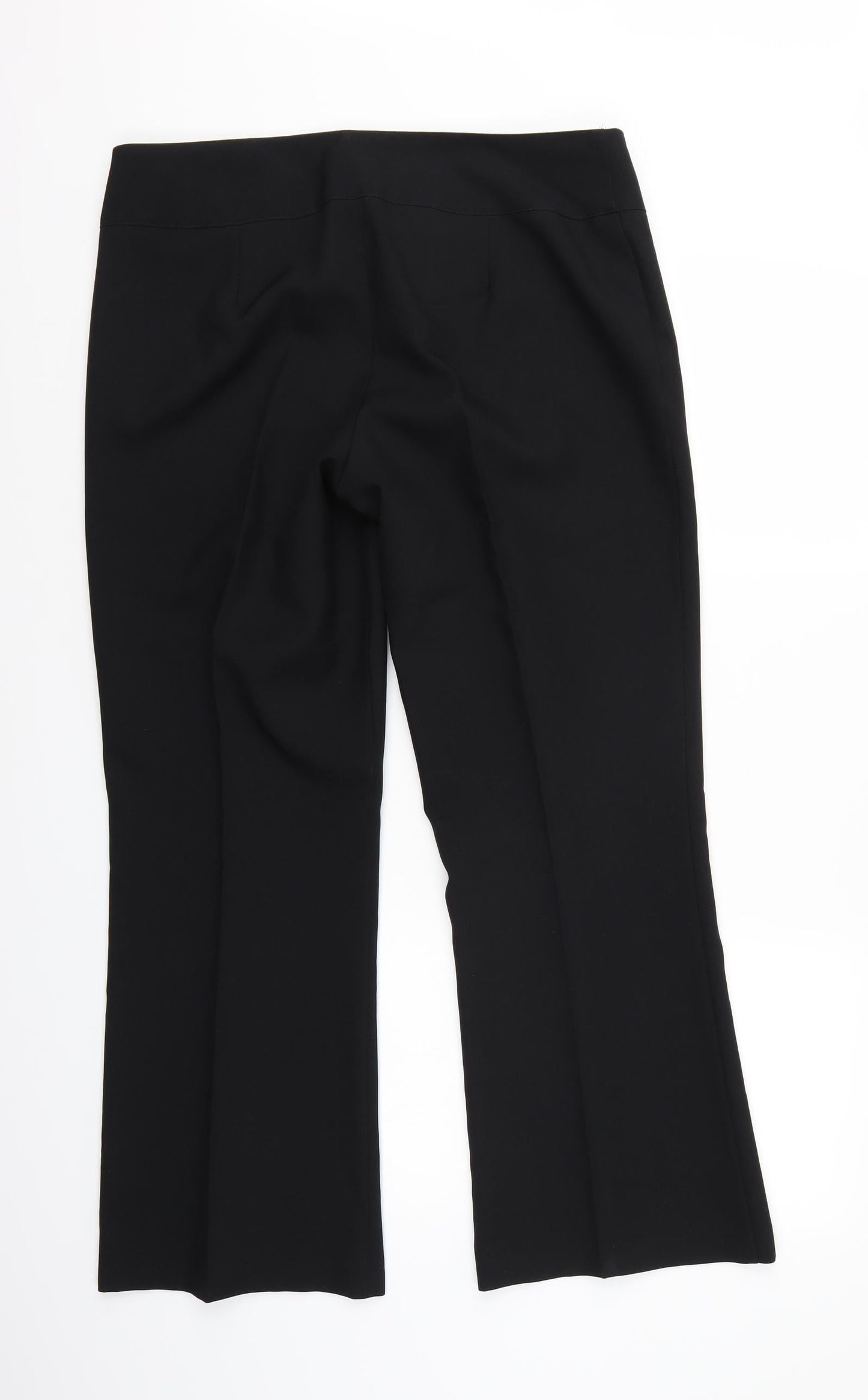 Papaya Womens Black   Trousers  Size 14 L27 in