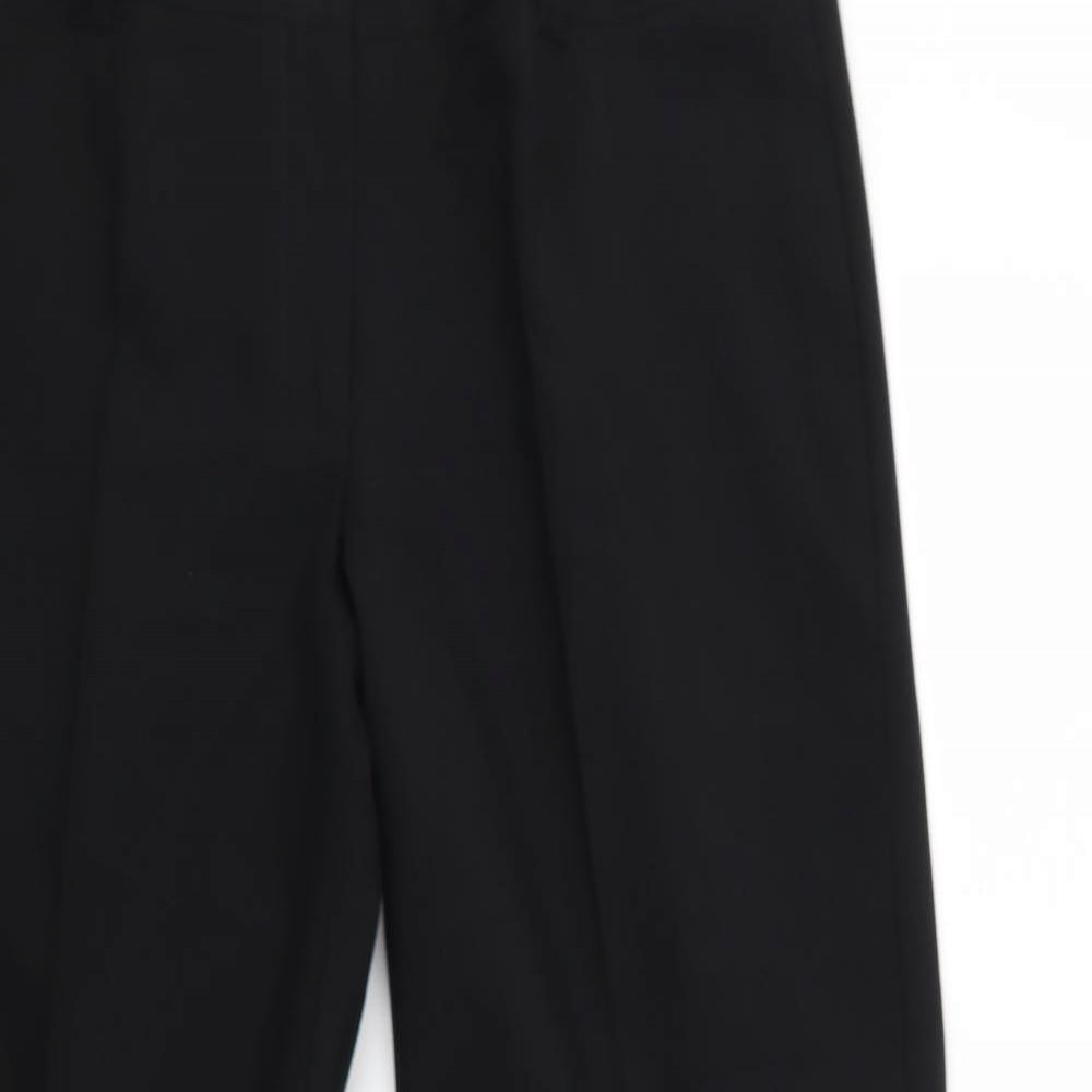 Papaya Womens Black   Trousers  Size 14 L27 in