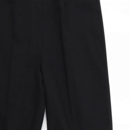 Papaya Womens Black   Trousers  Size 14 L27 in