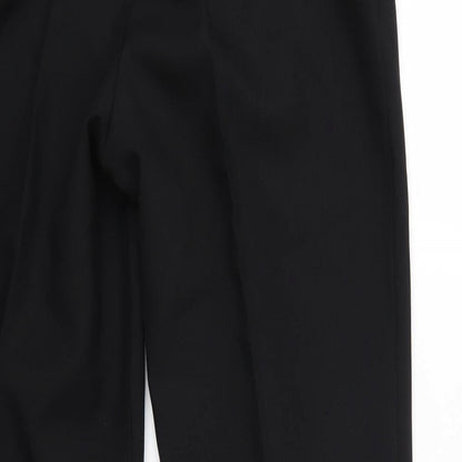 Papaya Womens Black   Trousers  Size 14 L27 in