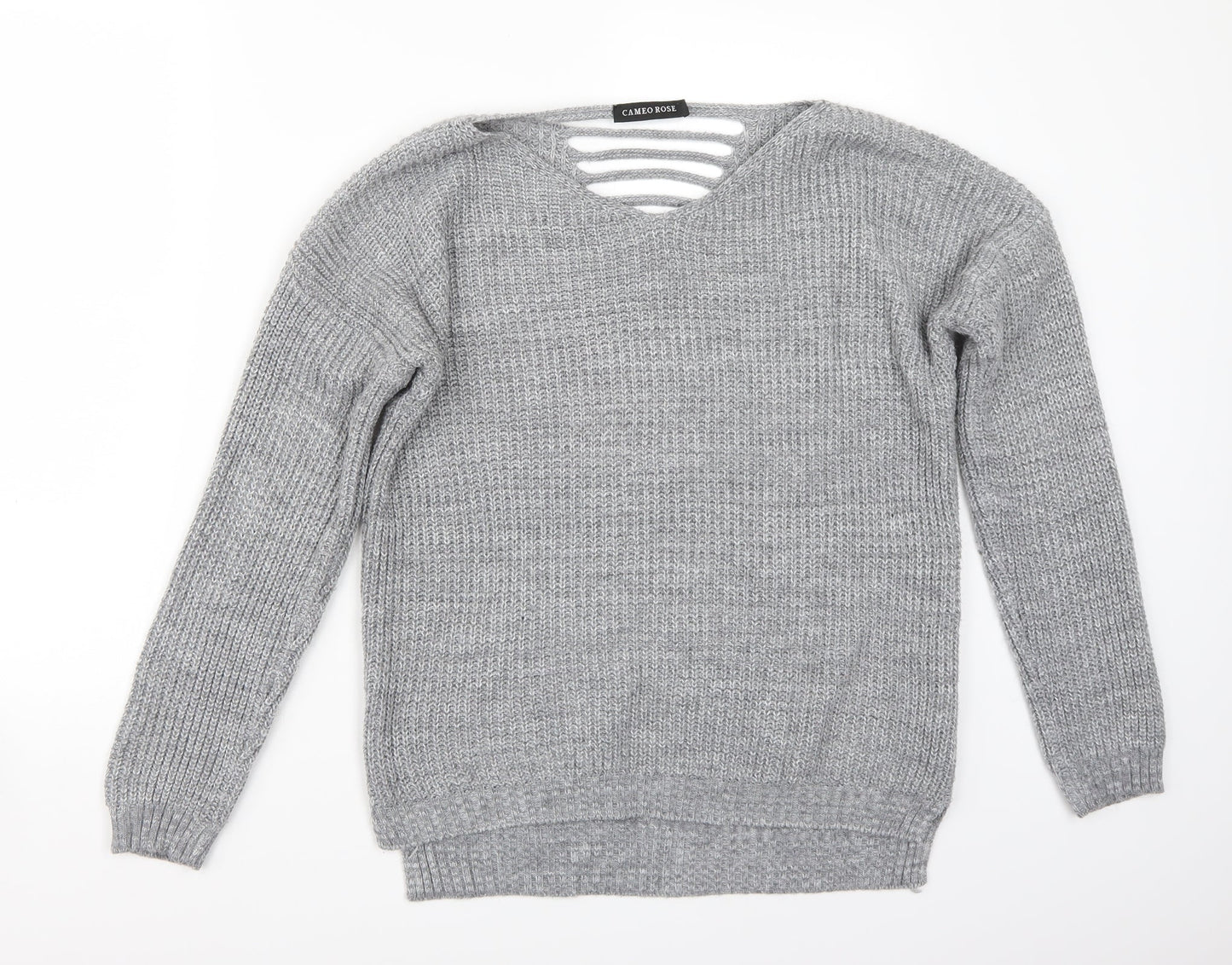 cameo rose Womens Grey   Pullover Jumper Size M
