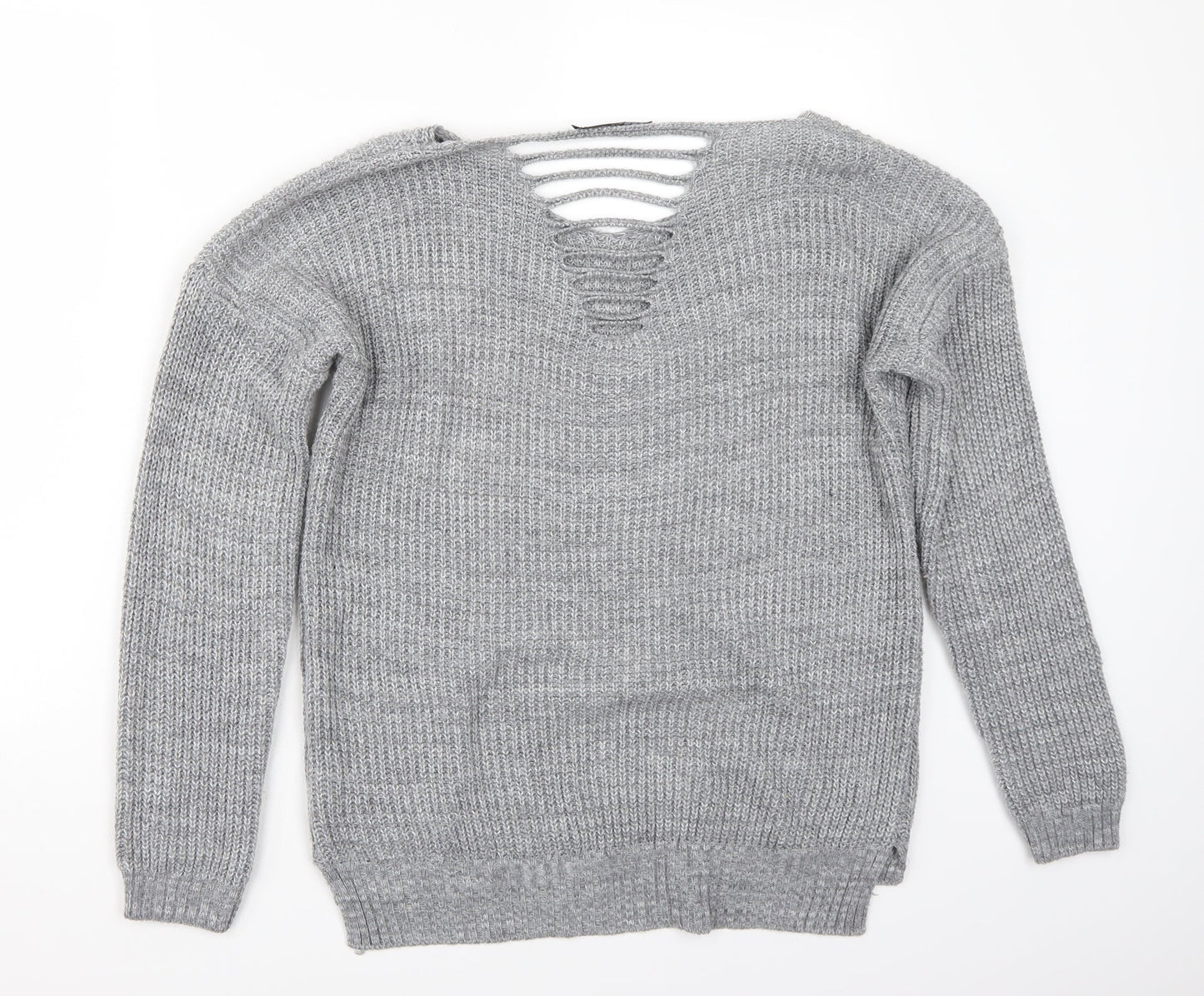 cameo rose Womens Grey   Pullover Jumper Size M