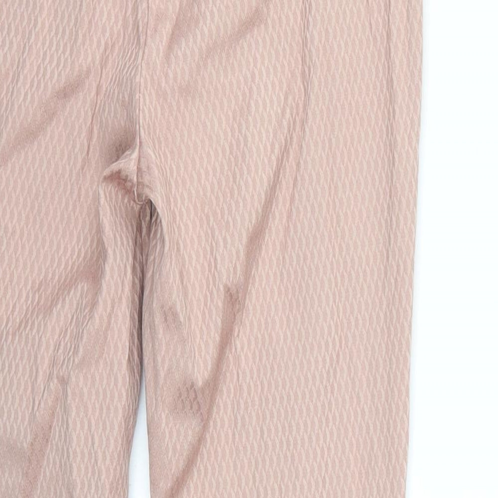 F&F Womens Pink   Trousers  Size 6 L27 in