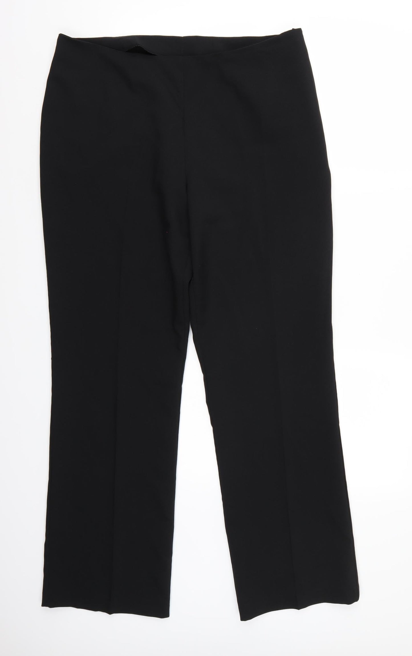 BHS Womens Black   Trousers  Size 16 L31 in
