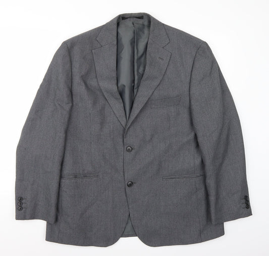 Marks and Spencer Mens Grey   Jacket Suit Jacket Size 42