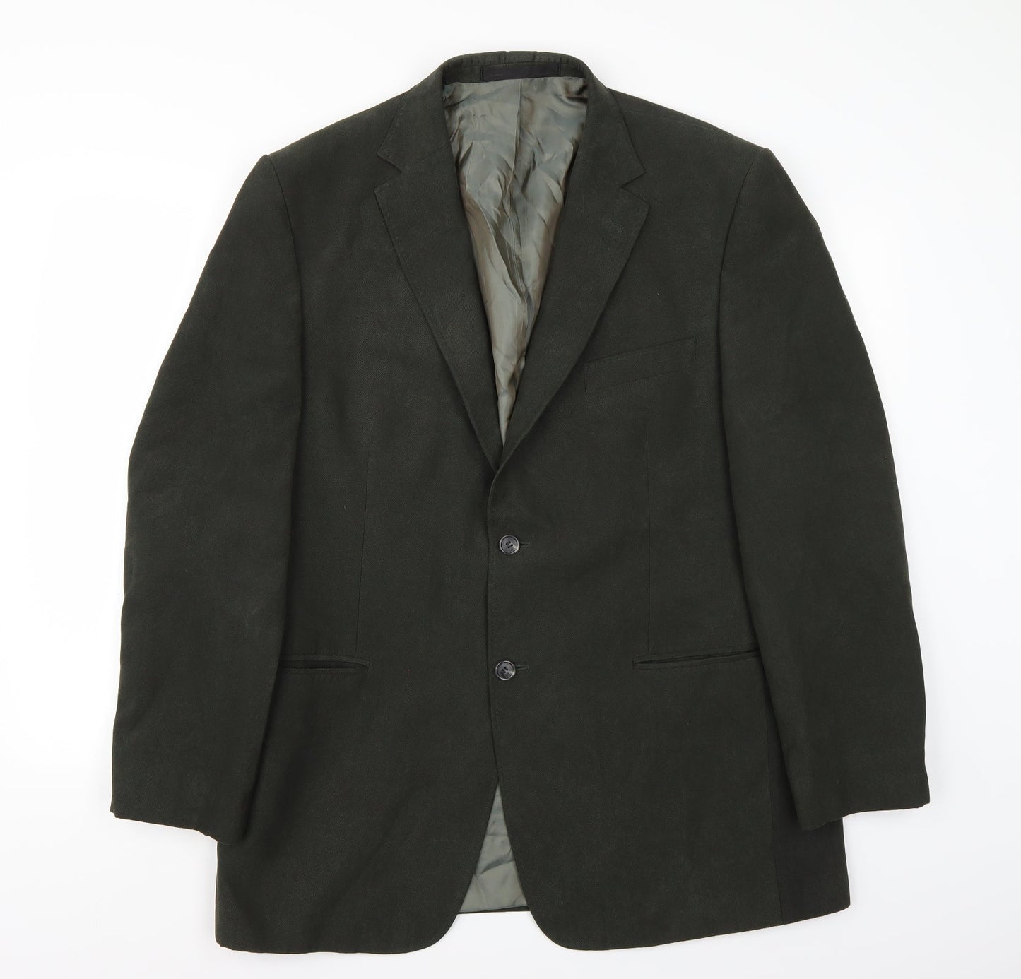 Marks and Spencer Mens Green   Jacket Suit Jacket Size 42