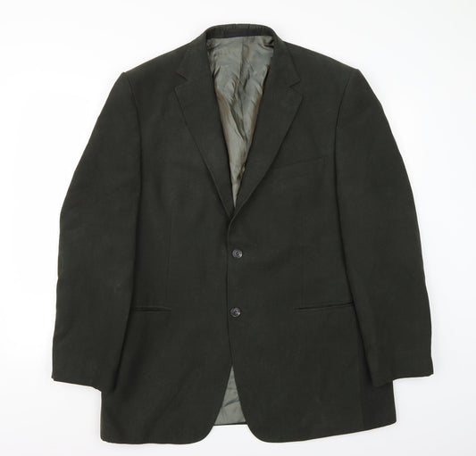 Marks and Spencer Mens Green   Jacket Suit Jacket Size 42