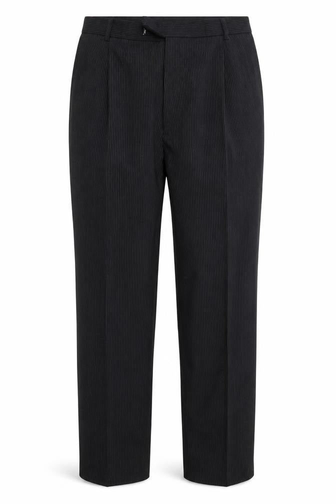 NEXT Womens Black Striped  Trousers  Size 34 L31 in