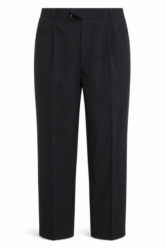 NEXT Womens Black Striped  Trousers  Size 34 L31 in