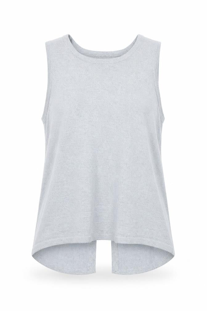River Island Womens Blue  Knit Vest Jumper Size 10