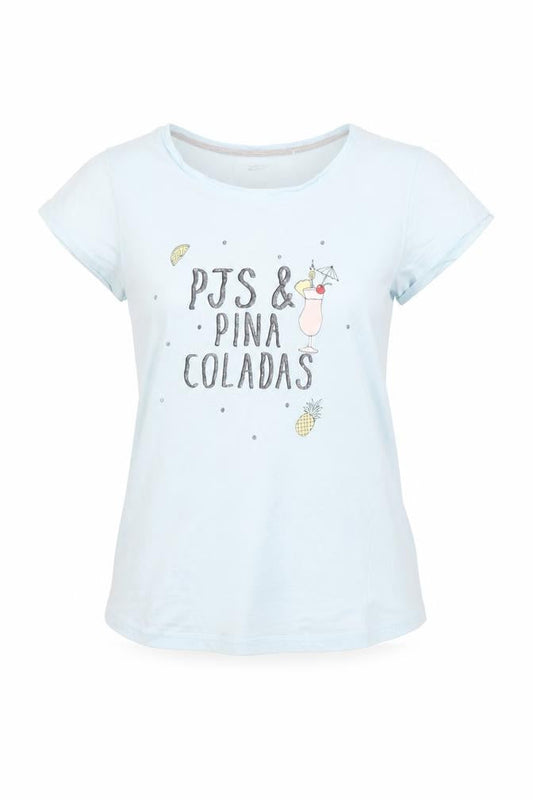 Peacocks Womens Blue   Basic T-Shirt Size 12