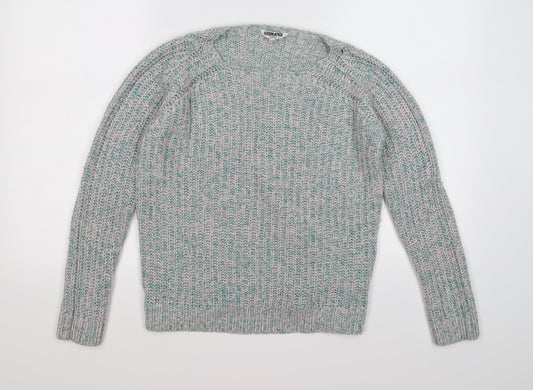 New Look Girls Green  Knit Pullover Jumper Size 10-11 Years