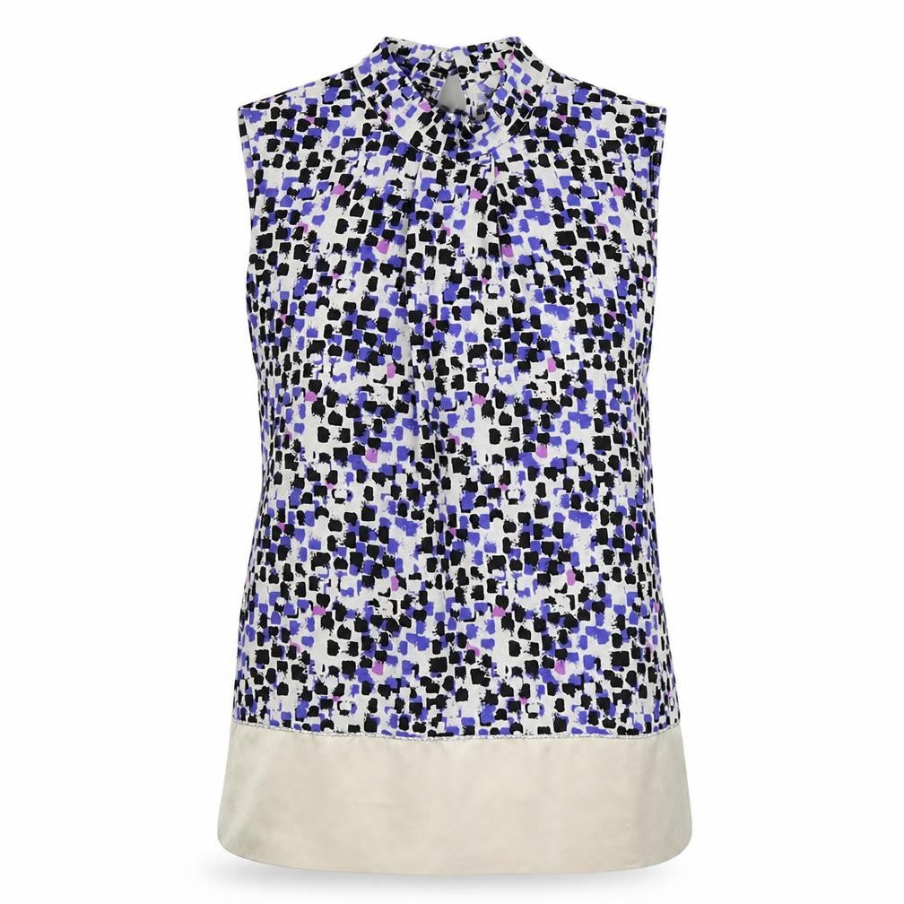 NEXT Womens Purple Colourblock  Tunic Tank Size 12