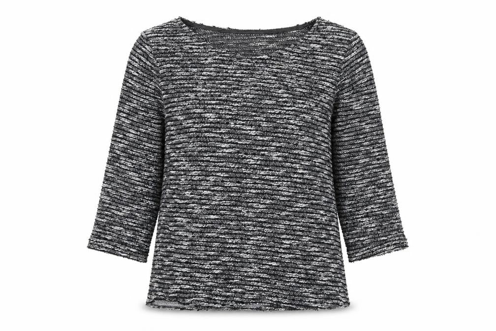 Billie & Blossom Womens Black   Basic T-Shirt Size 12