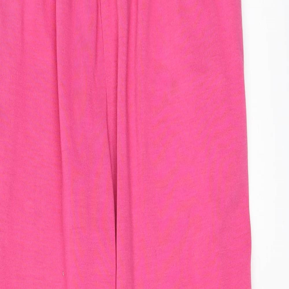 Reebok Womens Pink   Sweatpants Trousers Size S L24 in