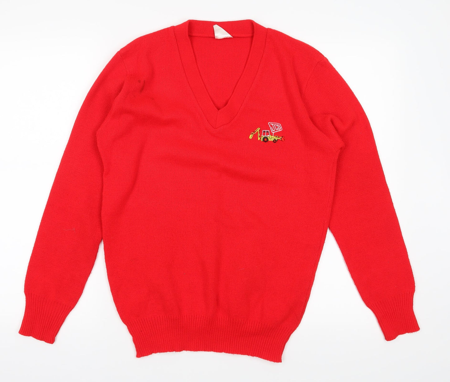 JCB Womens Red   Pullover Jumper Size 38