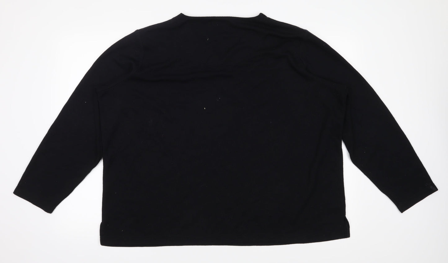 Le Bon Marché Womens Black   Pullover Jumper Size XL