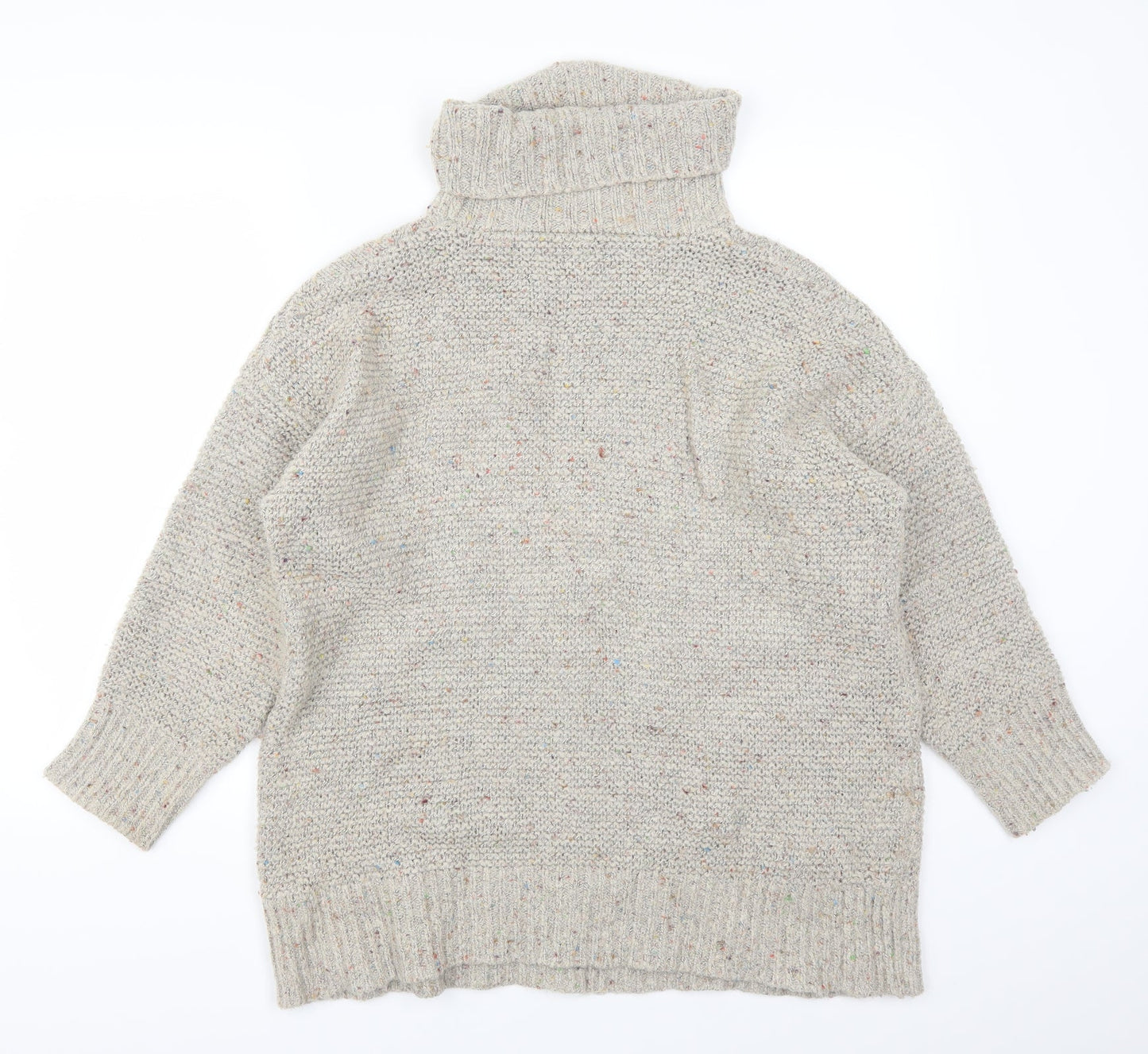 Anthology Womens Grey   Henley Jumper Size 16
