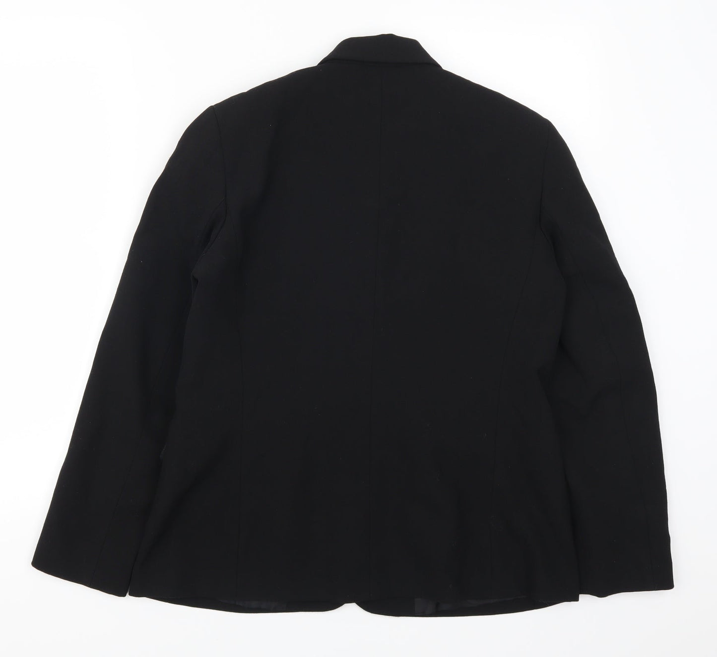 Preworn Womens Black   Jacket Suit Jacket Size 10