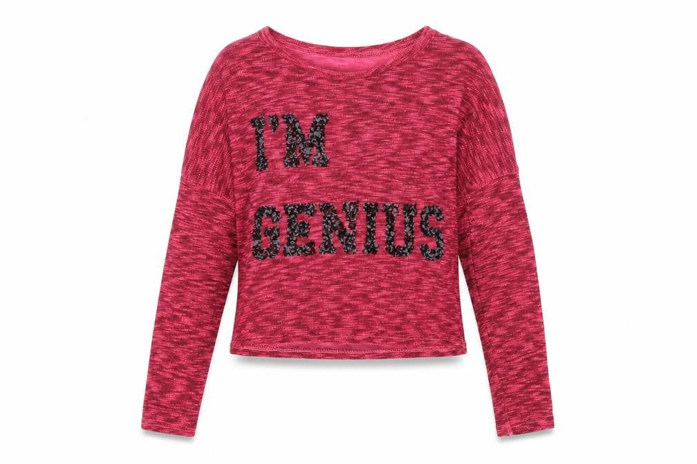Atmosphere Womens Pink  Jersey Basic T-Shirt Size 10  - I'm Genius