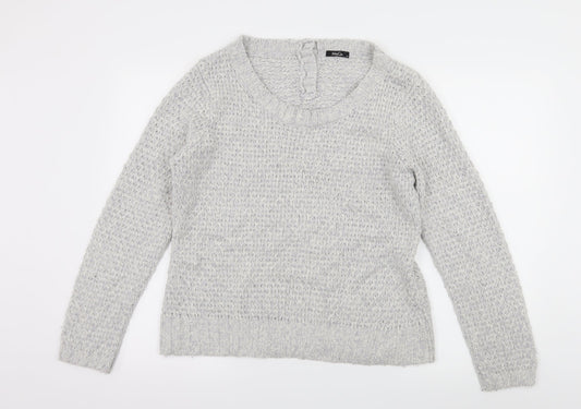 Primark Womens Grey  Knit Pullover Jumper Size M