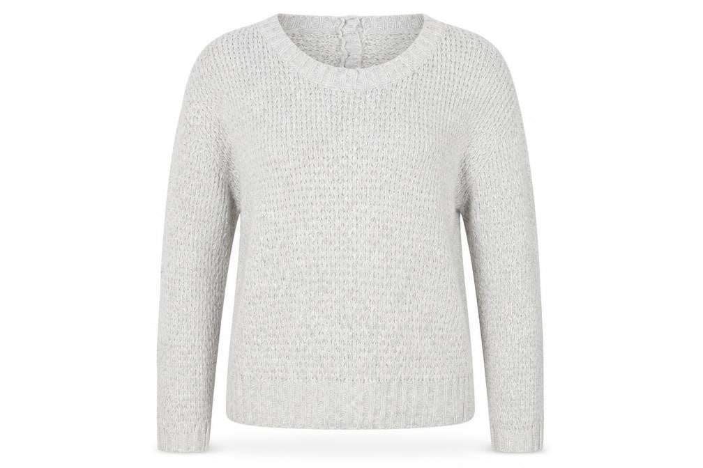 Primark Womens Grey  Knit Pullover Jumper Size M