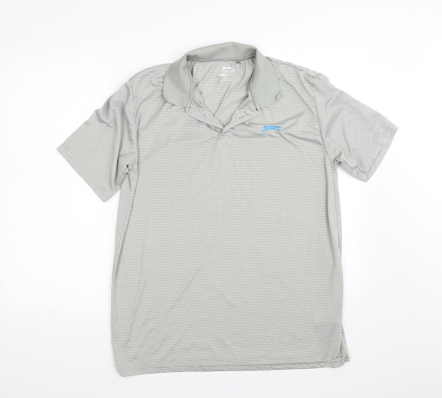 slazender Mens Green    Polo Size XL