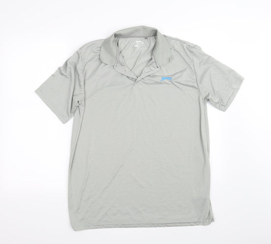 slazender Mens Green    Polo Size XL