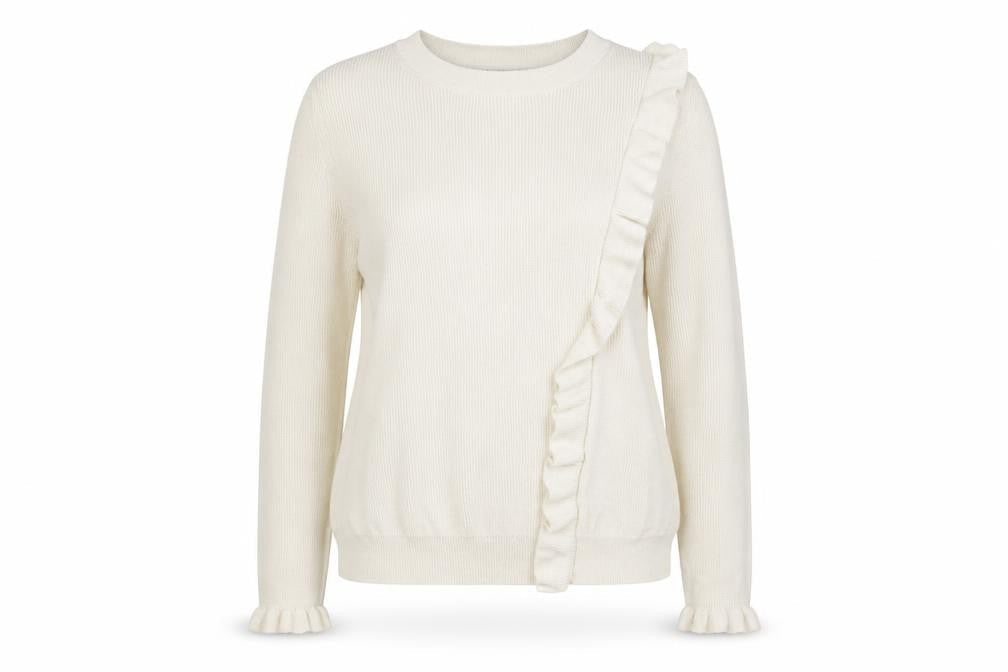 Marks & Spencer Womens Ivory   Pullover Jumper Size 18