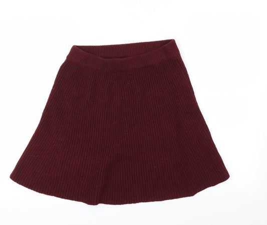 Preworn Womens Pink   A-Line Skirt Size 10