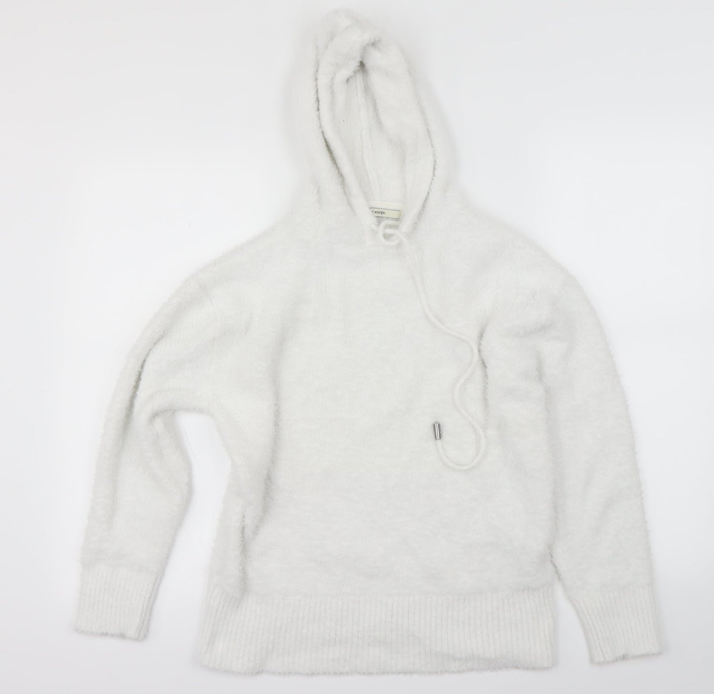 George Womens White   Pullover Jumper Size 8